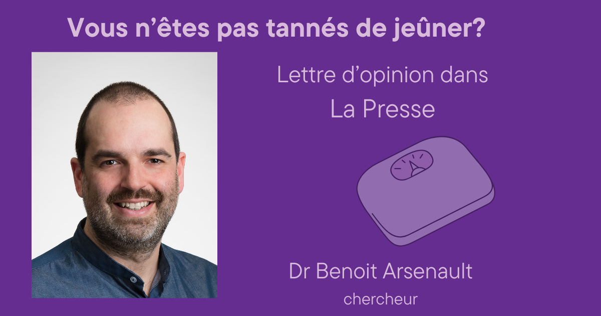 Photo de Dr Benoit Arsenault